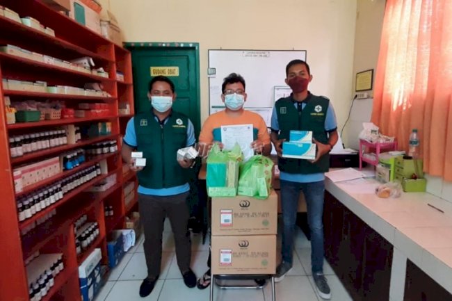 Lapas Sampit Terima Obat-Obatan dari Dinkes Kotim