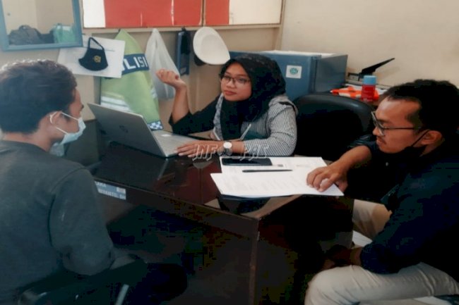 PK Bapas Palangka Raya Dampingi ABH Kasus Laka Lantas