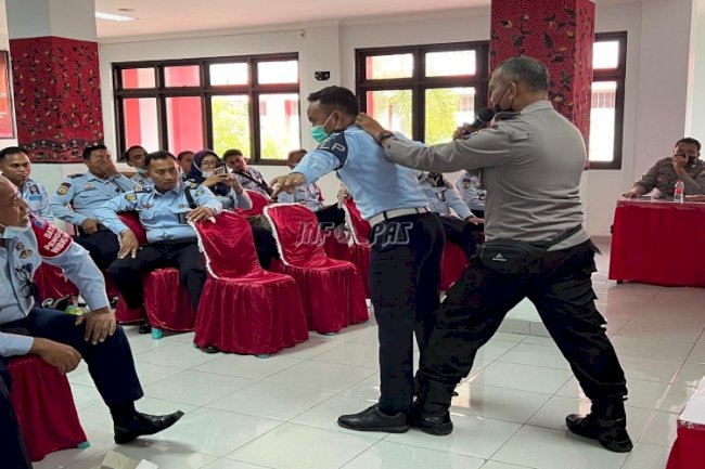 Petugas Dua Lapas di Pamekasan Ikuti Pembinaan Pelaksanaan Polsuspas