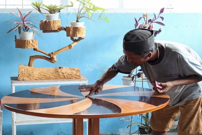 Mebel Buatan WBP Lapas Jember Banyak Diminati Masyarakat