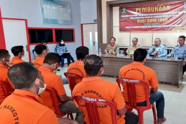 LPN Karang Intan Terus Bekali WBP, Kali Ini Pelatihan Budidaya Perikanan