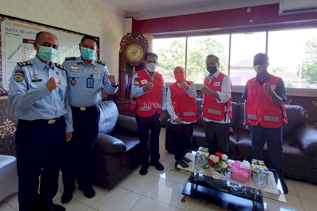 Hari Donor Darah Sedunia, Lapas Semarang Audiensi dengan PMI Kota Semarang