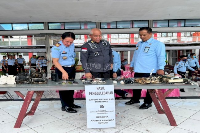 Geledah Lapas Narkotika Samarinda, Direktur Kamtib Tegaskan Kembali Pentingnya Deteksi Dini & P4GN