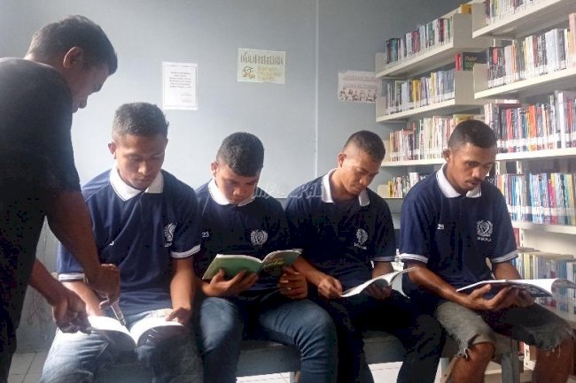 Sebulan Buka Kelas Membaca, WBP Mulai Kenali Huruf dan Mengeja Kata