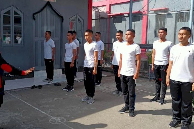 CPNS Lapas Wahai Dibekali Kemampuan Baris Berbaris