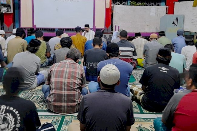 Langkah Perbaiki Diri, WBP Diikutsertakan dalam Aktivitas Keagamaan