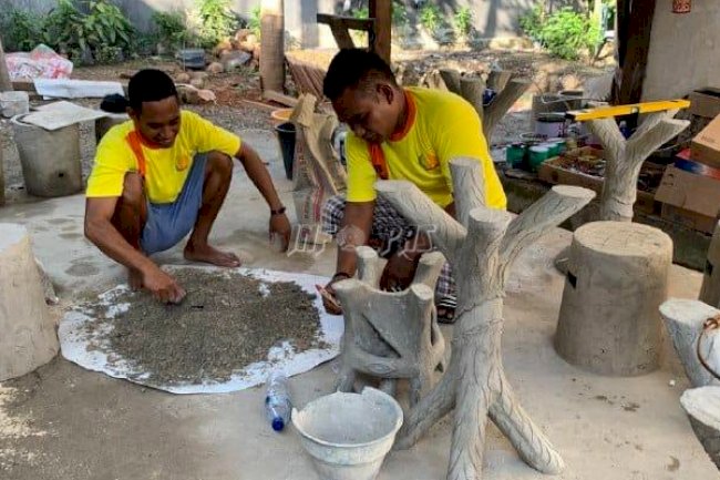 Furnitur Laris Terjual, WBP Lapas Wonreli Lanjutkan Produksi