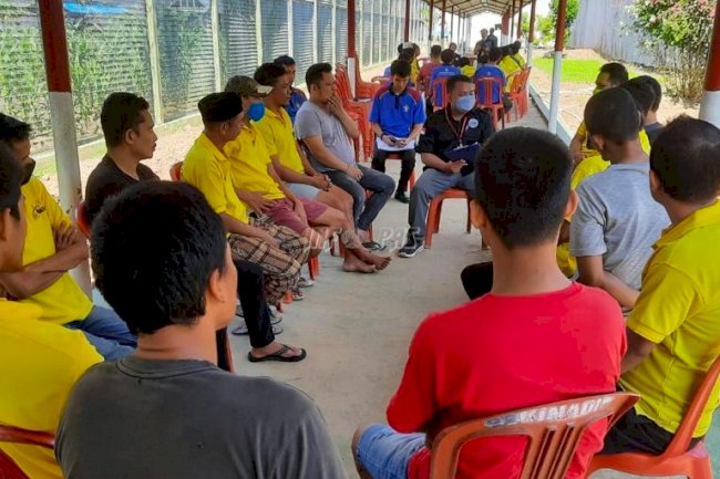 Terapi Kelompok Kuatkan Pemulihan Residen Rehab Lapas Narkotika Karang Intan