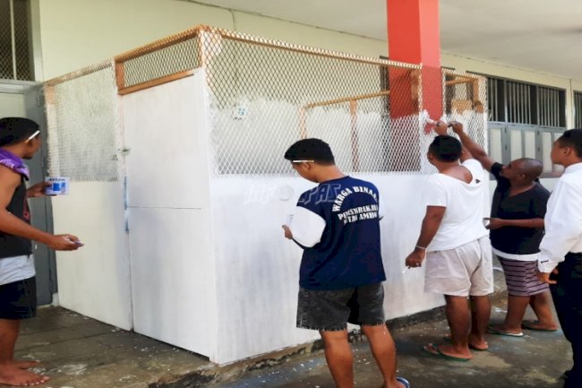 Salurkan Bakat WBP, Rutan Ambon Dirikan Barbershop