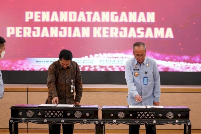 Wujudkan Pengelolaan Rupbasan Akuntabel, Ditjenpas-DJKN Tanda Tangani PKS