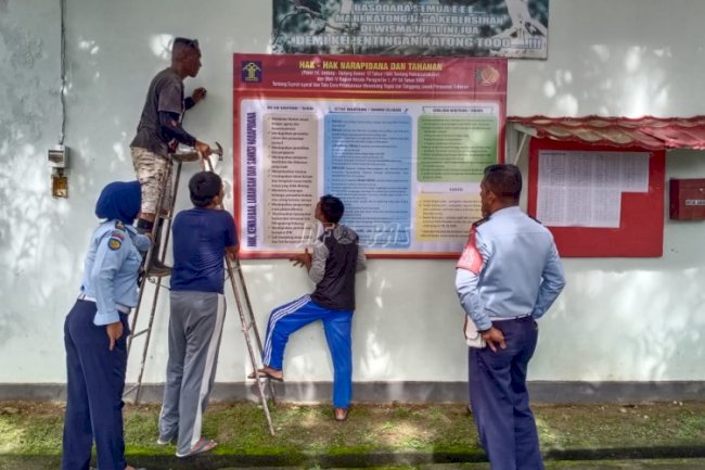 Ini Upaya Lapas Ambon Tingkatkan Informasi & Transparansi Layanan Publik