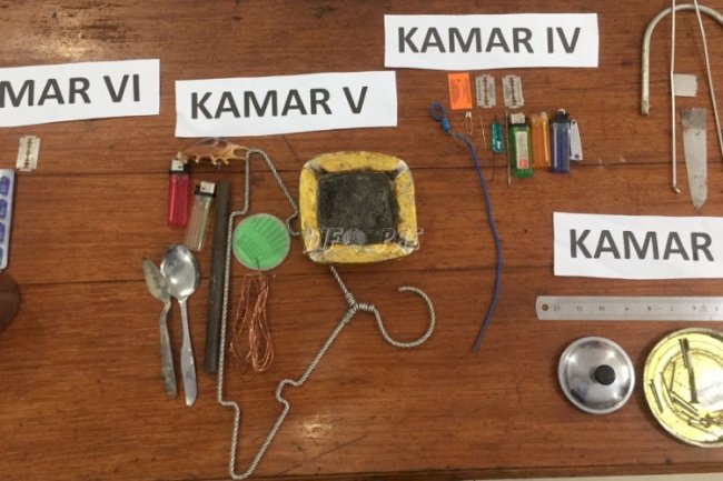 Lakukan Deteksi Dini, Kamar WBP Lapas Saparua Kembali Digeledah