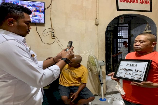 Terima Berkas dari Kejari Ambon, Rutan Ambon Kembali Mendata Tahanan di Luar Rutan