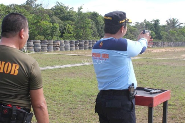 Bina Fisik dan Mental Petugas, Rutan Tanah Grogot Gandeng Satbrimob Kaltim