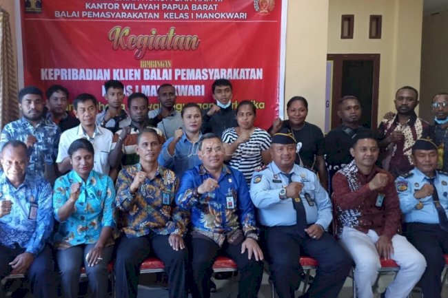 Bapas Manokwari Adakan Penyuluhan Bahaya Penyalahgunaan Narkotika Bagi Klien 
