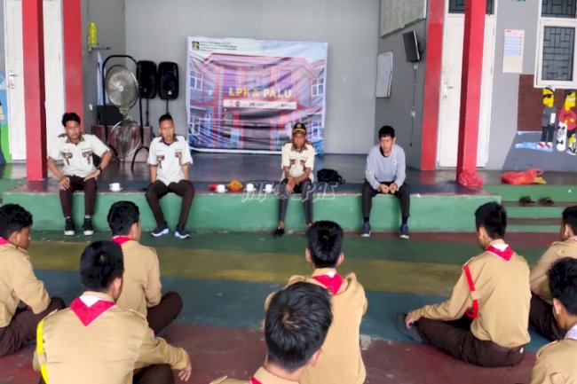 Jelang Ikuti Jamnas Pramuka, Dua Anak LPKA Palu Dapat Motivasi dari Ditjenpas