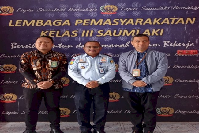 Kedatangan Ketua PN, Lapas Siap Dukung Aplikasi e-Berpadu
