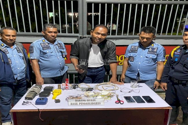 Geledah Blok Hunian WBP, Ini Temuan Petugas Lapas Ambon