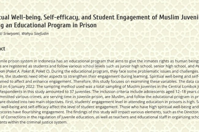 Angkat Isu LPKA, PK Bapas Pontianak Juarai Kompetisi Menulis Internasional