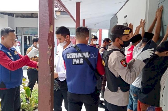 WBP Lapas Rangkasbitung Disidak dan Tes Urine, Ini Hasilnya