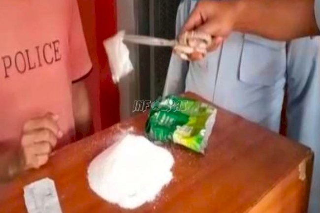 Petugas Rutan Humbahas Gagalkan Masuknya Barang Diduga Narkotika
