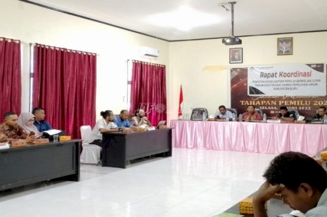 Hadiri Rakor Pemutakhiran Data Pemilih, Plh. Kalapas Namlea Harapkan TPS Khusus