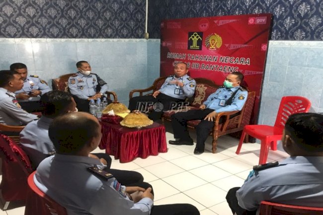 Sambangi Rutan Bantaeng, Ini yang Dilakukan Tim Ditjenpas