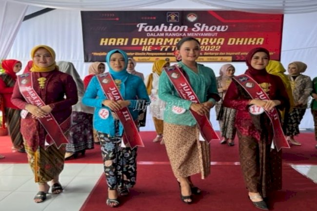 Tuan Rumah Lomba Fashion Show, Rutan Sinjai Raih Juara I