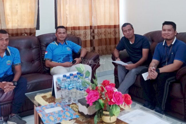 Bahas Kunjungan Tatap Muka Terbatas, Jajaran Lapas Saumlaki Sambangi PN Saumlaki