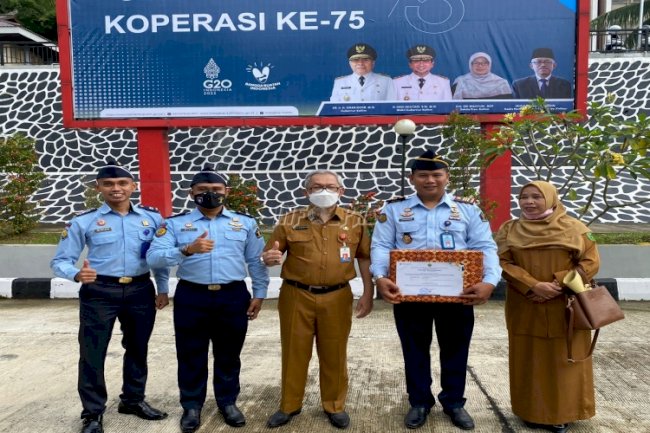 Koperasi Pengayoman Rutan Tanjung Redeb Raih Penghargaan “Koperasi Berkualitas Baik”