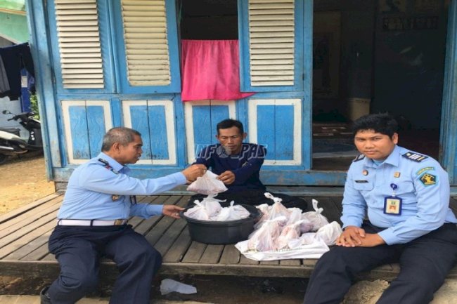 LPN Karang Intan Salurkan Daging Kurban kepada Masyarakat