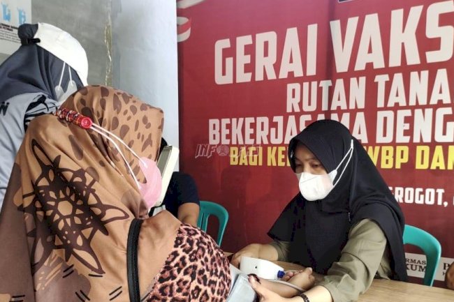 Kolaborasi Rutan Tanah Grogot & Polres Paser Hadirkan Vaksin Presisi