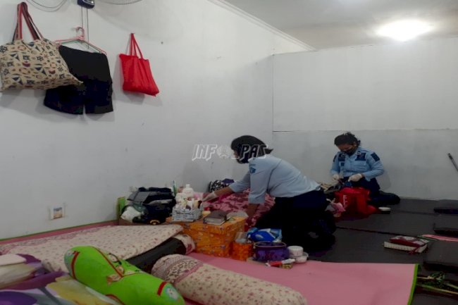 Berantas Halinar, Jajaran Pengamanan LPP Ambon Lakukan Penggeledahan