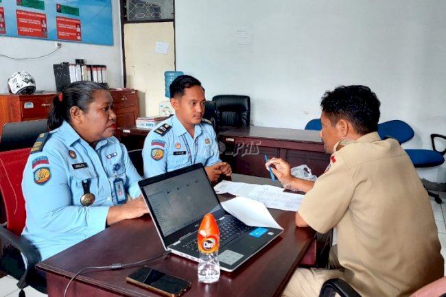 Rutan Masohi & Dinas Lingkungan Hidup Kab. Malteng Bersinergi dalam Penanganan Sampah