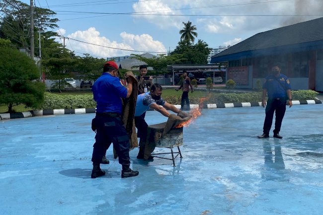 Sigap Hadapi Bencana, Lapas Balikpapan Laksanakan Pelatihan Mitigasi Bencana