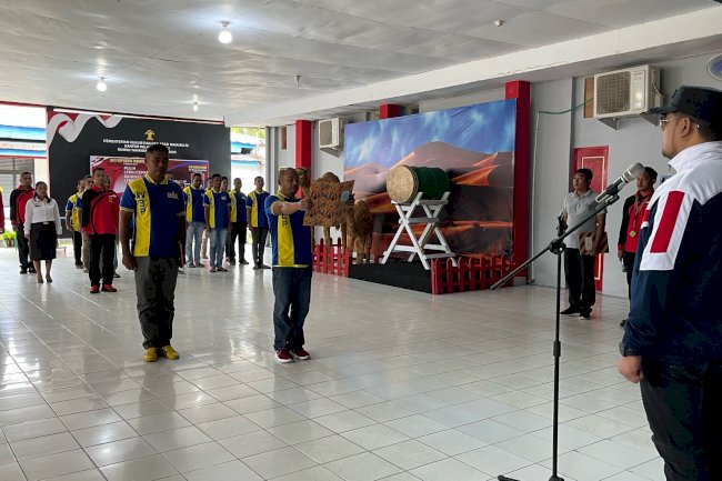 Rutan Masohi Semarakkan Hut Ri Dan Hdkd Melalui Porseni