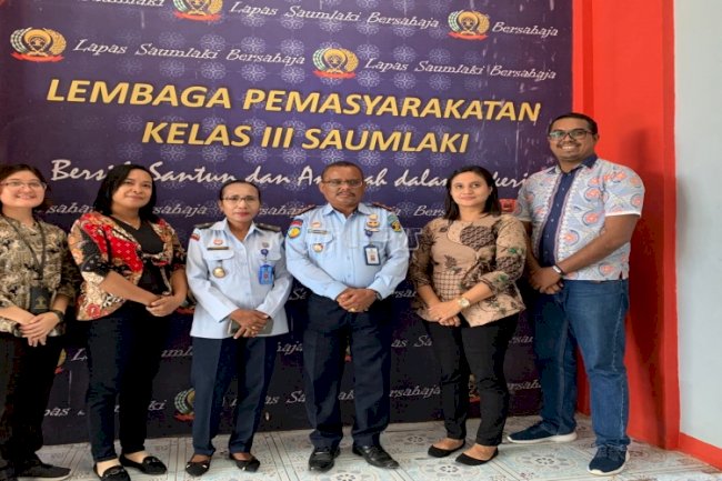 Kedatangan Tim Monev Kanwil Maluku, Ini Masukan Bagi Lapas Saumlaki