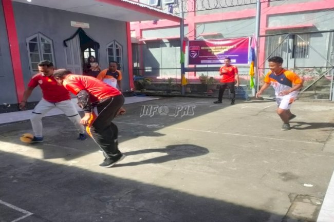 Ciptakan Kebersamaan, UPT Pemasyarakatan Gelar Porseni
