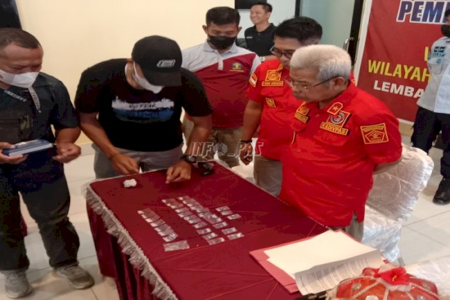 Petugas Lapas Kendari Gagalkan Penyelundupan 32 Paket Sabu ke Lapas