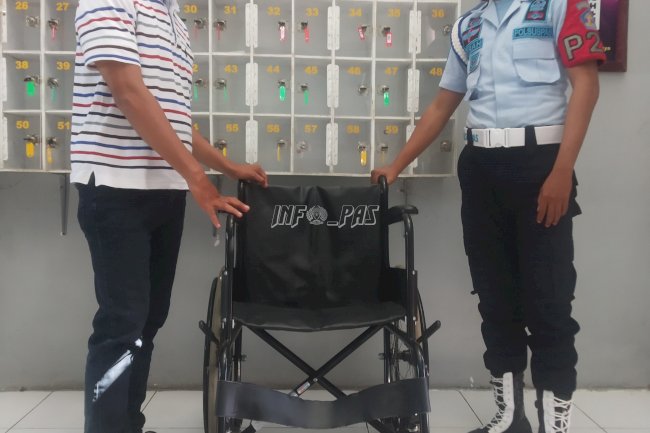 Optimalkan Pelayanan Publik, Lapas Namlea Sediakan Kursi Roda