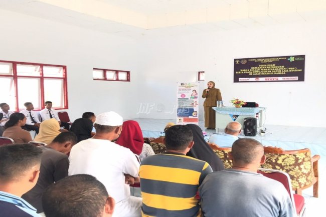 ‘Mesra’ dengan Puskesmas Sawa, WBP Lapas Namlea Disosialisasikan Kesehatan Reproduksi