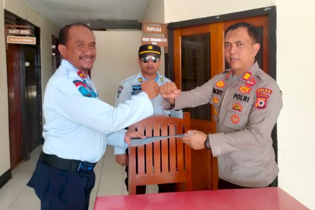 Lapas & Polsek Wahai Sepakati MoU Pengamanan, Pemantauan, dan Pengawasan Lapas