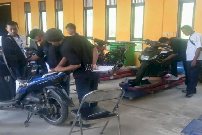 WBP Lapas Namlea Ikuti Ujian Bersertifikasi di BLK Kab. Buru