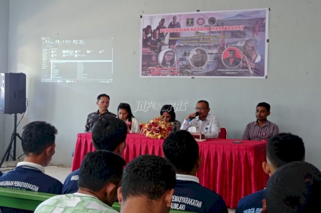 Gandeng Unlesa, Lapas Saumlaki Seminarkan Pentingnya Dunia Pendidikan