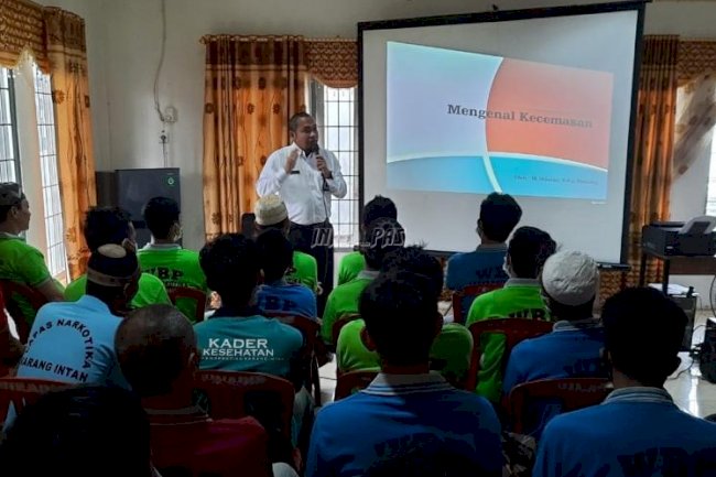 WBP Lapas Narkotika Karang Intan Ikuti Manajemen Kecemasan