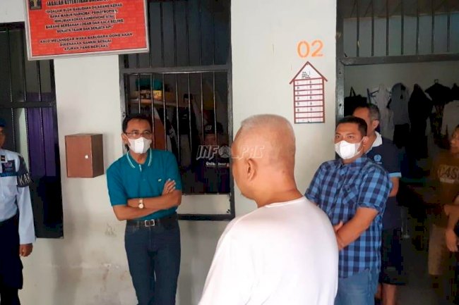 Sidak Rutan Ambon, Kakanwil Kemenkumham Maluku Pastikan Keamanan Terjaga