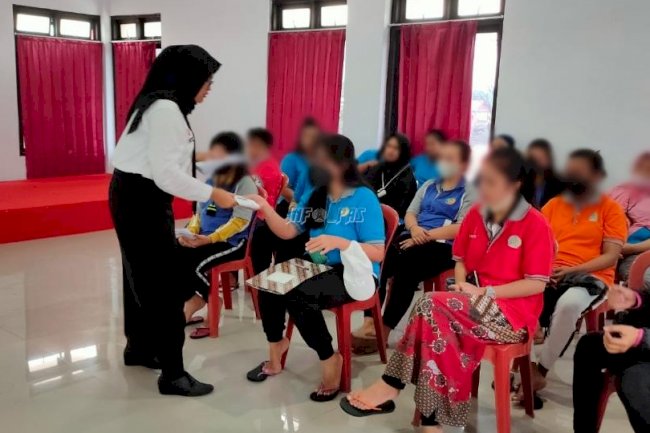 CPNS Lapas Perempuan Ambon Berikan Penyuluhan PHBS Bagi WBP