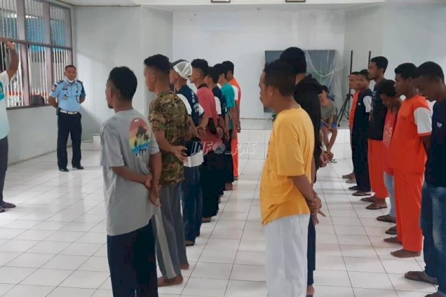 Bentuk Gudep, Rutan Ambon Berikan Latihan Pramuka Bagi WBP
