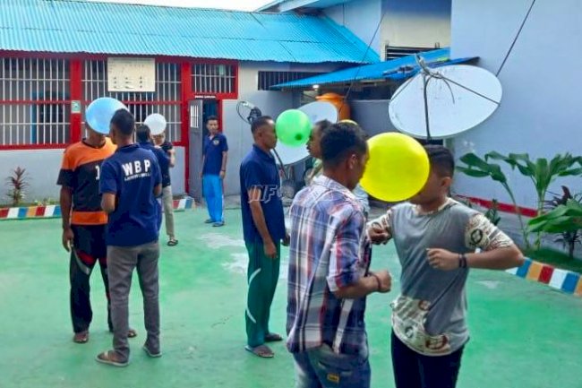 Lapas di Maluku Meriah Gelar Porsenap