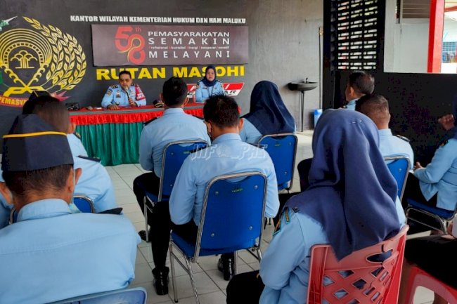 Karutan Masohi Tekankan Integritas dalam Pelaksanaan Tugas 